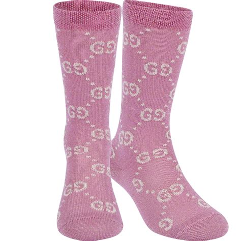 glitter pink gucci socks|pink gucci socks kids.